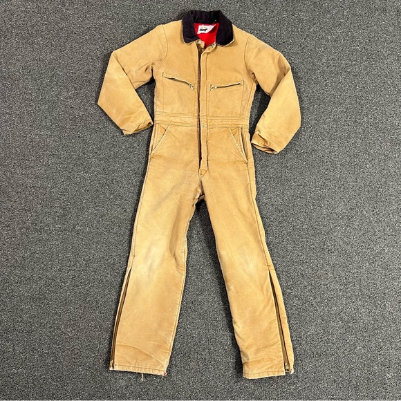 🔥Vintage Key Imperial Insulated Coveralls outdoor workwear chore coat youth 14 - Picture 10 of 10